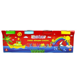 COLORBANK OYUN HAMURU 4 RENK 400GR